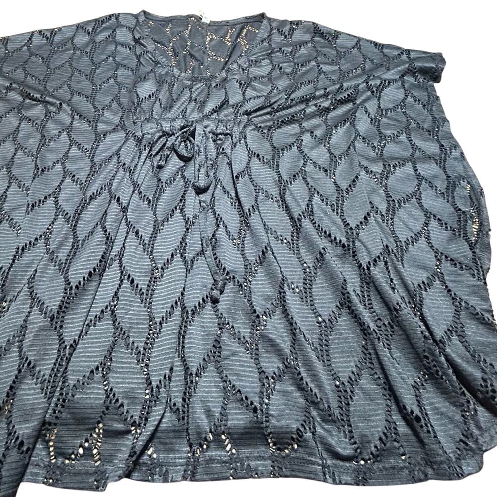 Elegant Black Swim Coverup